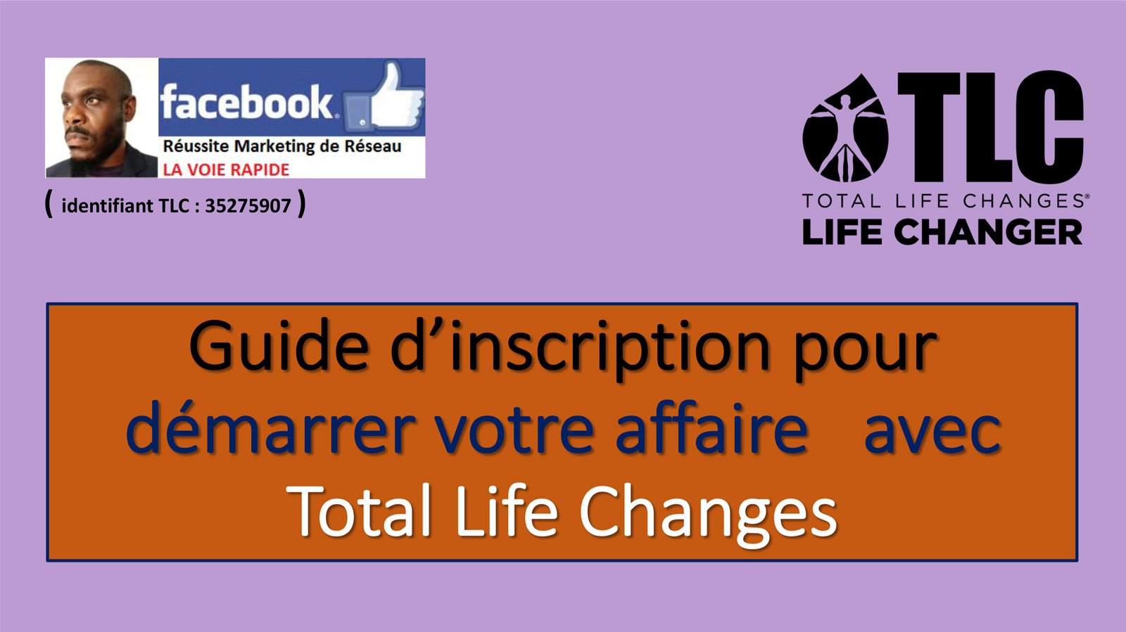 Guide d'inscription